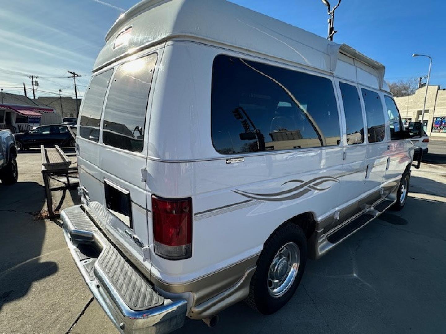 2011 White Ford E-Series Van Tuscany Conversion (1FTNE1EL9BD) with an V-8 engine, Automatic transmission, located at 3200 1st Avenue North, Billings, MT, 59101, (406) 245-9055, 45.779270, -108.510742 - Very Rare to Locate! Local Trade with Wheel Chair Access Power Lift; Conversion by Mobility of Denver. Braun Lift, Tuscany Conversion, Full Power, Hi-Roof and Only 83,500 Miles. CarFax Dealer Auto Brokers of Montana/AA&A Auto Rental/Fox Car Rental Billings - Photo#4